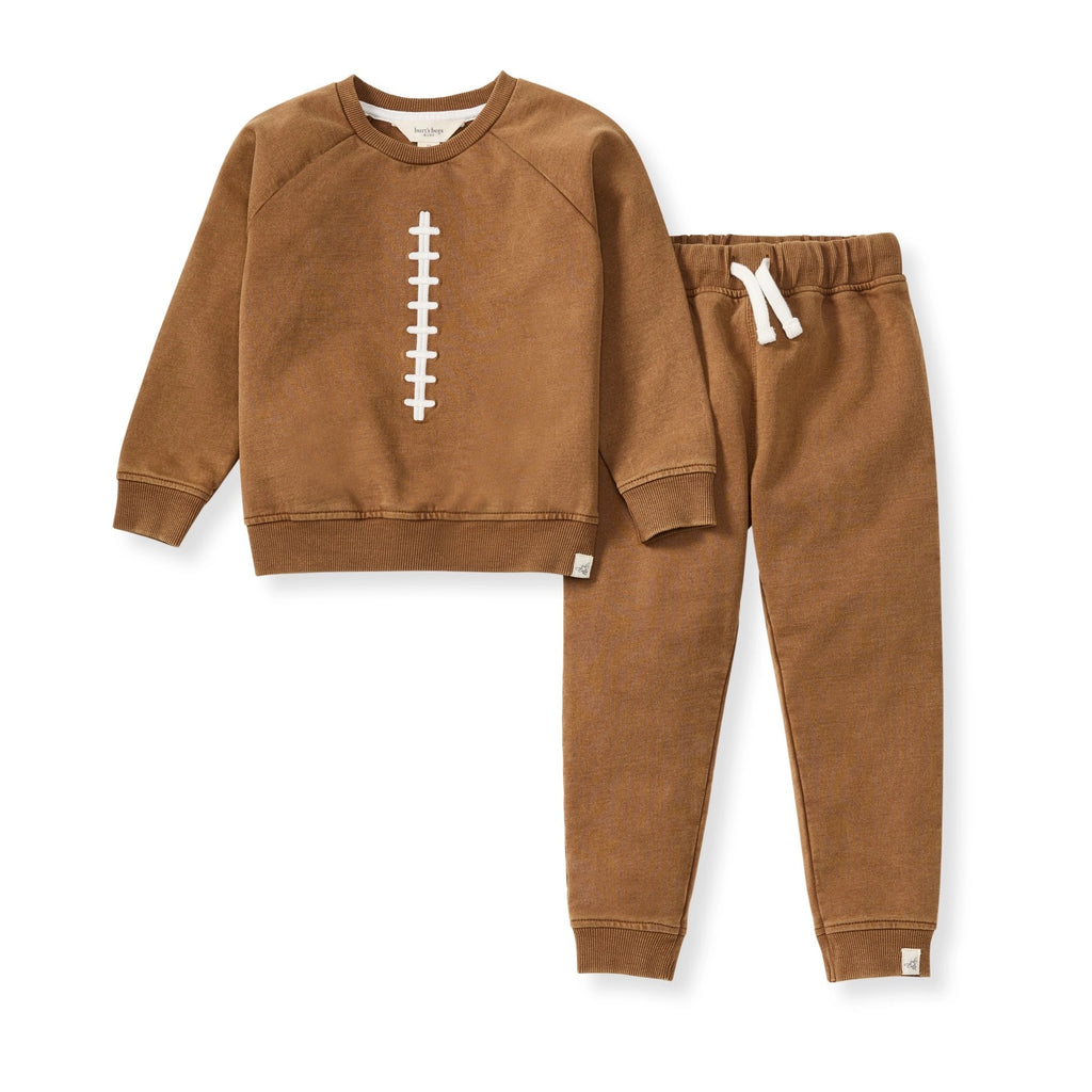 Acid Wash Infant Sweatshirt Set by Burts Bees Baby